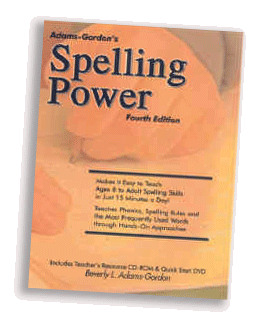 Adams-Gordon's Spelling Power cover